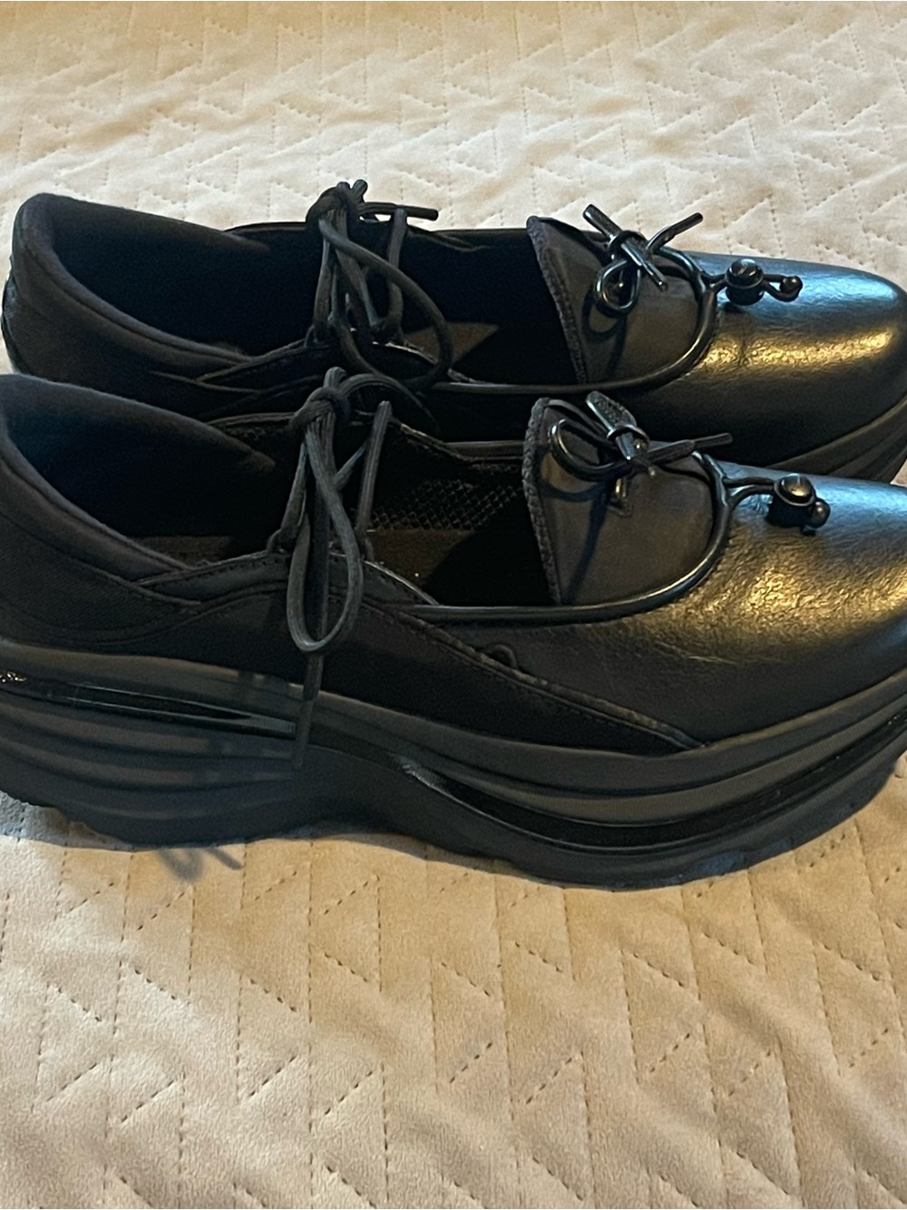 Hoka Bondi Mary Jane shoes womens 10.5 mens 9.5 EUC black - Picture 3 of 15